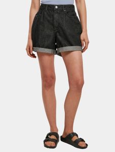 Modern Urban Classics women's jeans with zip pockets, 370 g/m² cotton, black