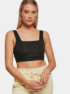 Comfortable URBAN CLASSICS women's stretch bra 230 g/m² black