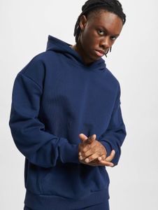 Comoda felpa con cappuccio da uomo URBAN CLASSICS, 460 g/m², cotone, blu