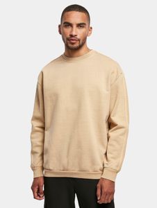 Felpa oversize da uomo Casual Urban Classics, 470 g/m², cotone, beige