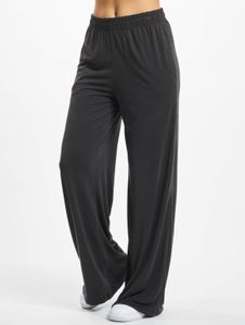 Jean femme URBAN CLASSICS confortable avec cordon de serrage, 105 g/m², noir