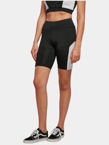 Pantaloni elasticizzati da donna Modern Urban Classics 210 g/m² Nero/Bianco