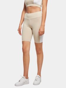 Comodi pantaloni da donna Urban Classics elasticizzati 210 g/m² beige