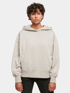 Felpa con cappuccio da donna Casual Urban Classics con ampio cappuccio, tasche, 470 g/m² di cotone, grigia