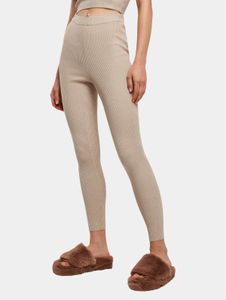 Pantalon slim pour femme Urban Classics moderne, beige, 12 g/m²