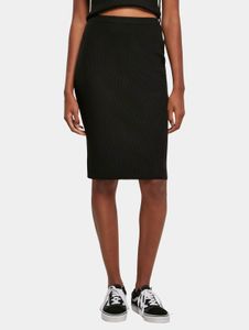 Stylish Urban Classics women's dress, slim fit, 12 g/m², black