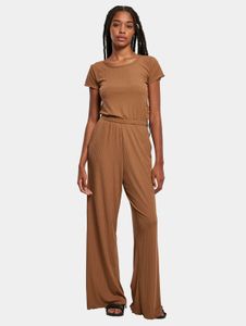 Elegante abito da donna Urban Classics, in tessuto elasticizzato 200 g/m², beige.