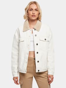 Modern Urban Classics women's jeans, lined with cotton, 375 g/m², ecru-white