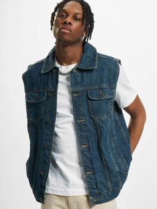 Stylish Urban Classics men's jacket with cotton, blue