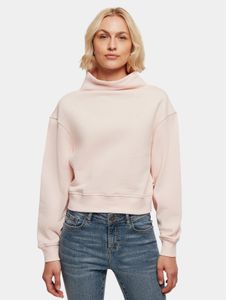 Felpa da donna Soft Urban Classics, polsini a coste, vestibilità oversize, 300 g/m², rosa