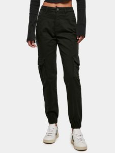 Jean femme URBAN CLASSICS confortable avec poches extensibles, 320 g/m², coton, noir