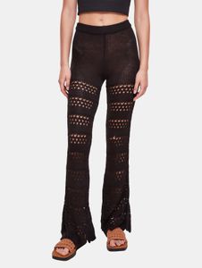 Pantalon femme Versatile Urban Classics, coupe slim, 5 g/m², noir