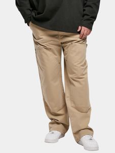 Jeans da uomo casual Urban Classics con tasche, 320 g/m², cotone, beige