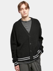 Felpa da uomo Urban Classics moderna, oversize, 5 g/m², nera