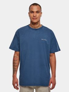 sporty Urban Classics men's T-shirt, oversize, 200 g/m², cotton, blue