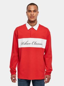 bequemes Urban Classics Herren Sweatshirt Oversize 220 g/m² mit Baumwolle Rot