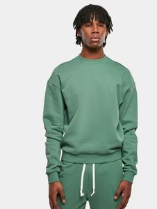 Comfortable Urban Classics men's sweatshirt, 460 g/m², made of cotton, green