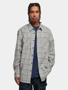 Polo para hombre Modern Urban Classics, elástico, con bolsillos, corte oversize, color gris.