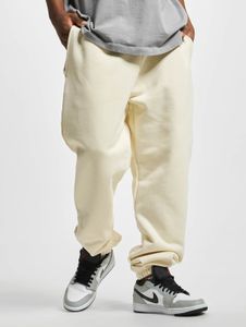 Jeans da uomo casual Urban Classics con coulisse e tasche, 460 g/m² di cotone, ecru-bianco