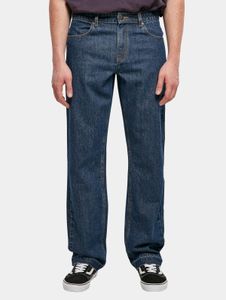 Jeans da uomo Modern Urban Classics con tasche con cerniera, in cotone, blu