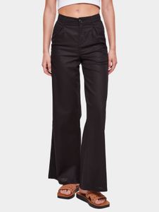 Jean femme Urban Classics confortable avec poches zippées, 180 g/m², noir