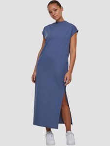 Robe femme Fashionable Urban Classics, 140 g/m², coton, bleue