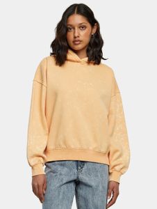 Modern Urban Classics women's hoodie, large hood, rib knit, 360 g/m² with cotton, beige