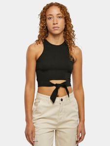 Comfortable Urban Classics women's T-shirt, stretch slim fit, 180 g/m², cotton, black