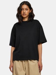 T-shirt sportiva da donna Urban Classics, oversize, 240 g/m², cotone, nera
