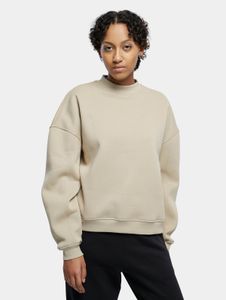 Modern URBAN CLASSICS women's sweatshirt, 300 g/m², cotton, beige