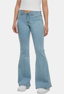 Jean confortable Urban Classics pour femme, avec poches extensibles, coupe slim et coton, bleu.