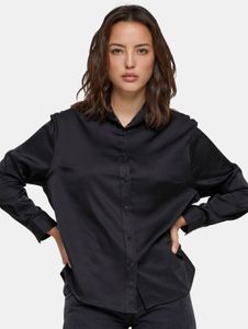 Polo femme Versatile Urban Classics, extensible, 95 g/m², noir