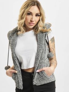 Casual Urban Classics women's jacket with pockets and hood, 280 g/m², grey