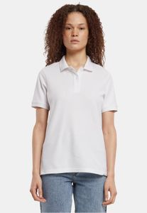 Casual Urban Classics women's polo shirt, 220 g/m², cotton, white
