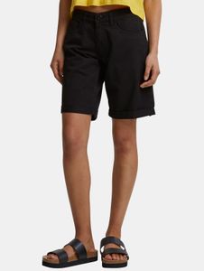 Pantaloncini da donna Urban Classics leggeri, 260 g/m² in cotone, neri