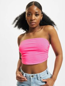 sporty Urban Classics women's stretch T-shirt 180 g/m² with cotton, pink