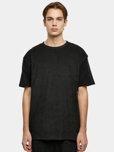 sporty Urban Classics men's T-shirt, oversize, 250 g/m², cotton, black