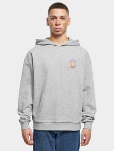 Sweat à capuche homme Casual Urban Classics, grande capuche, coton 300 g/m², gris