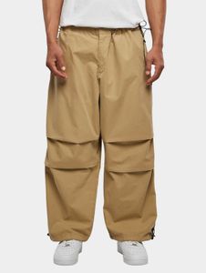 Jeans casual da uomo URBAN CLASSICS con coulisse e tasche, cotone 280 g/m², beige