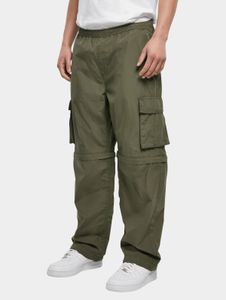 Eleganti jeans da uomo Urban Classics con tasche con coulisse, cotone 280 g/m², color kaki