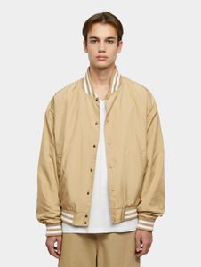 moderne Urban Classics Herren Jacke Taschen gefüttert 78 g/m² Beige