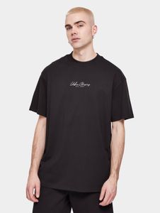 Camiseta oversize cómoda para hombre de Urban Classics, 220 g/m², de algodón, color negro.