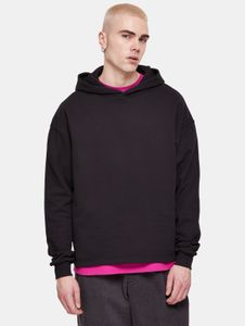 moderner Urban Classics Herren Hoodie Taschen Kapuze 300 g/m² mit Baumwolle Schwarz