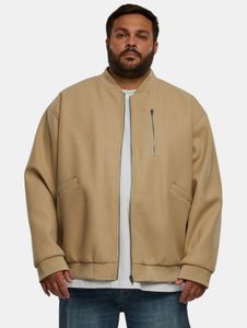 Chaqueta casual Urban Classics para hombre, 420 g/m², beige.