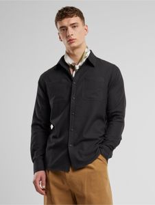 Polo de hombre Casual Urban Classics, 120 g/m², algodón, negro.