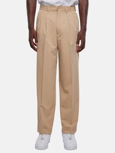 Comodi jeans elasticizzati da uomo Urban Classics con cerniera, 190 g/m², beige