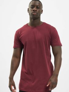 sporty Urban Classics men's T-shirt, oversize, 140 g/m², cotton, Bordeaux red