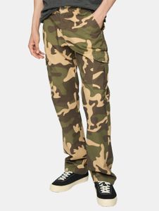 Jeans casual da uomo URBAN CLASSICS, vestibilità dritta, 320 g/m², cotone, mimetico