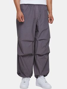 Comfortable Urban Classics men's jeans with drawstring and pockets, 145 g/m² cotton, grey