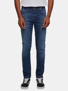 Jeans da uomo Modern Urban Classics, vestibilità slim, elasticizzati, in cotone, blu